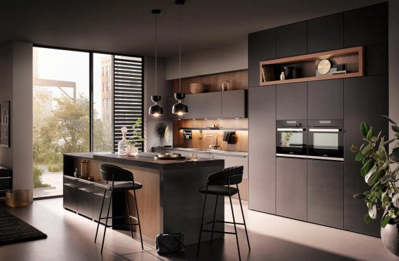 Küchentrends 2020 Häcker Mattlack im Miele Center Ebner & Spuller
